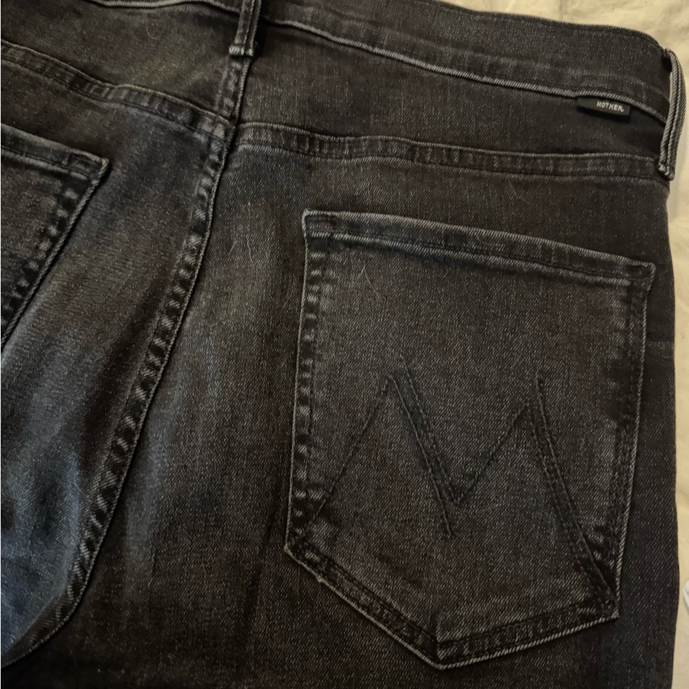 MOTHER Women's Skinny Jeans in Gray
